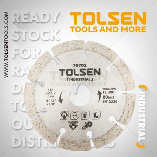 ĐĨA CẮT GẠCH ƯỚT 180mmTOLSEN 76725