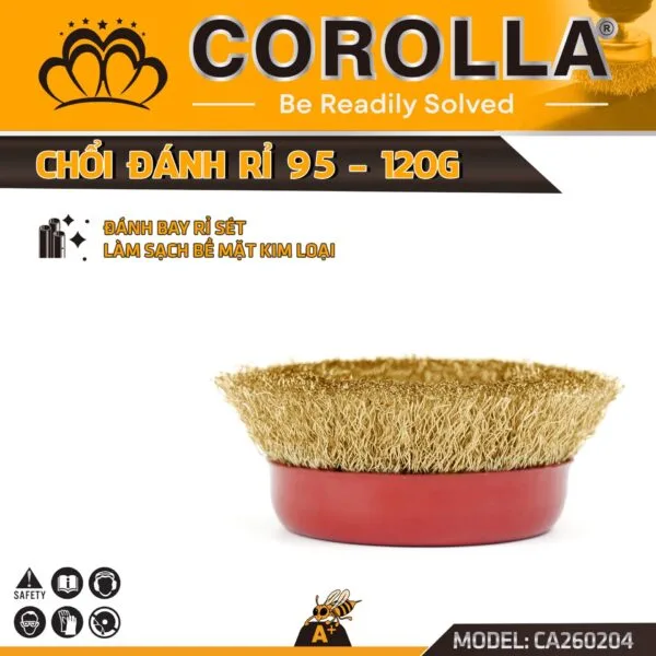 CHỔI ĐÁNH RỈ COROLLA 95G VÀ 120G