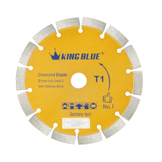 Lưỡi cắt đá Granite King Blue T1-125x2.0x14R