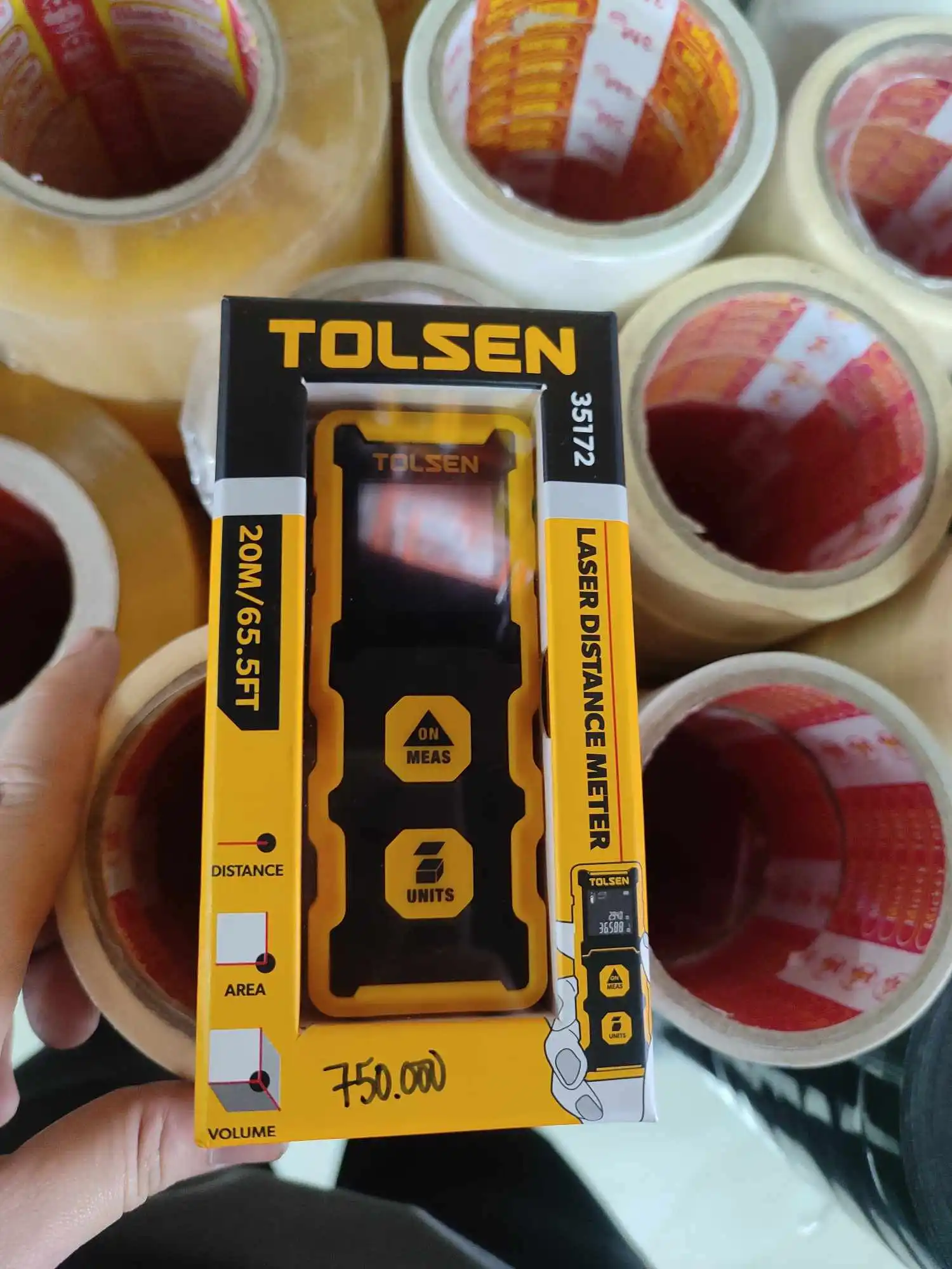 THƯỚC LẤY GÓC - KHOẢNH CÁCH ĐA NĂNG TOLSEN 35172