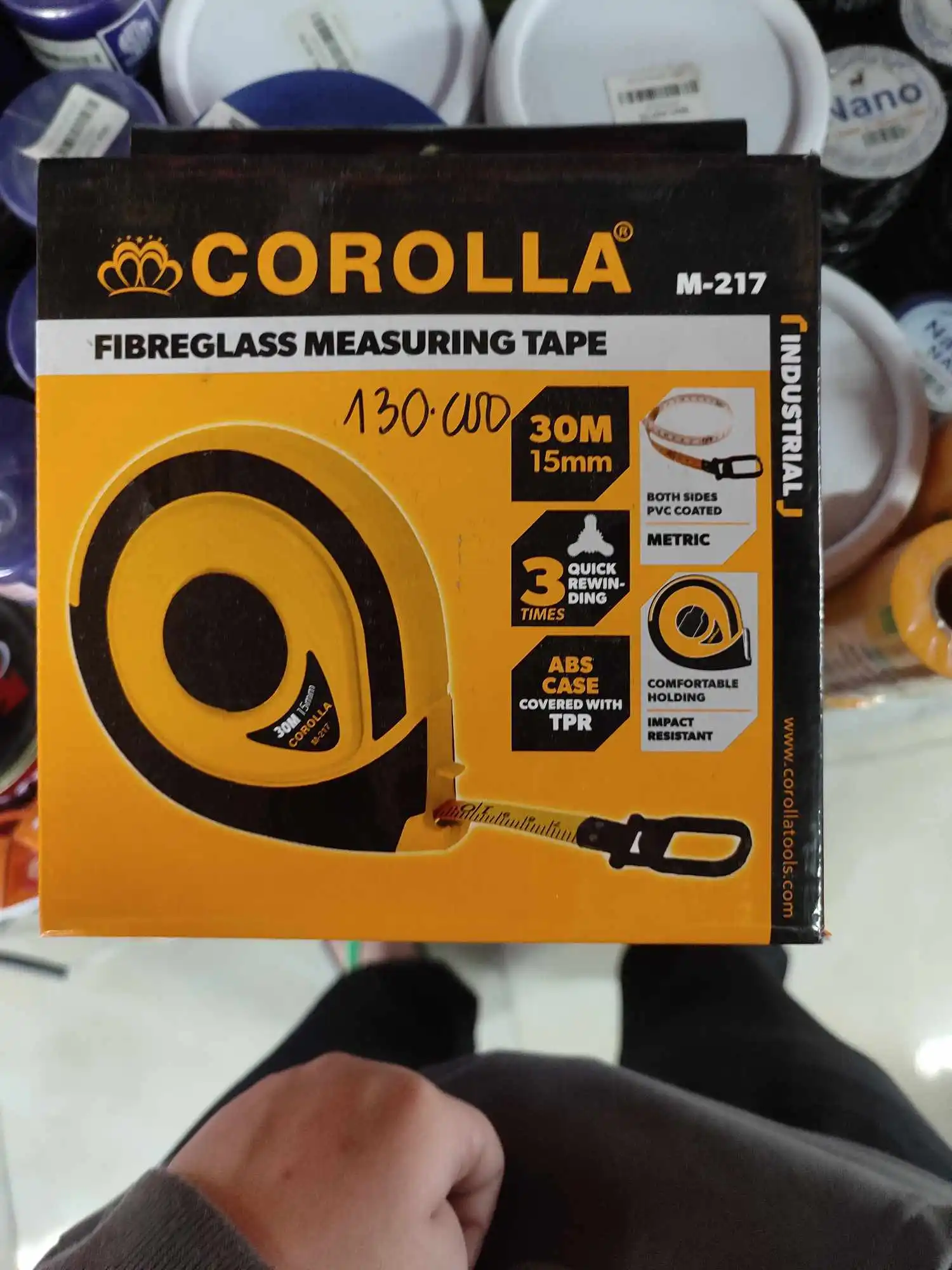 THƯỚC DÂY THƯỚC CUỘN 30M-50M COROLLA