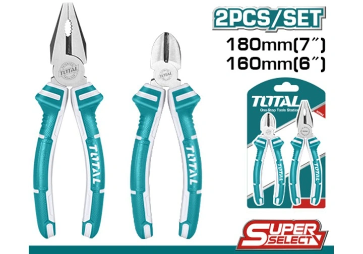 Bộ 2 kìm răng 7 inch và kìm cắt 6 inch