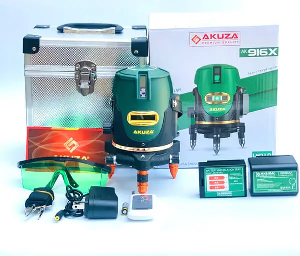 Máy Cân Mực Laze 5 Tia Xanh Akura AK916X (Tia Xanh)