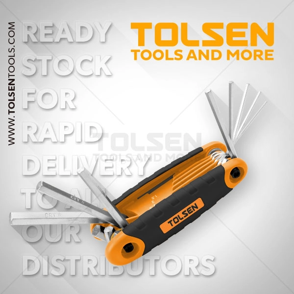 Bộ 8 cây đầu lục giác Tolsen - 20098