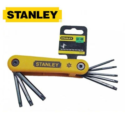 Bộ chìa vặn lục giác 8 chi tiết Stanley 69-263 T9/T10/T15/T20/T25/T 27/T30/T40