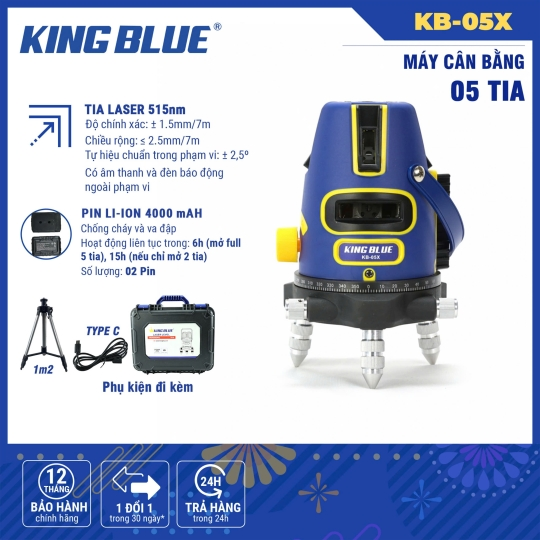 Máy cân bằng 5 tia KB-05X