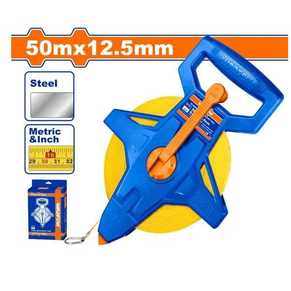 Thước kéo thép nền vàng WadFow WMT3550