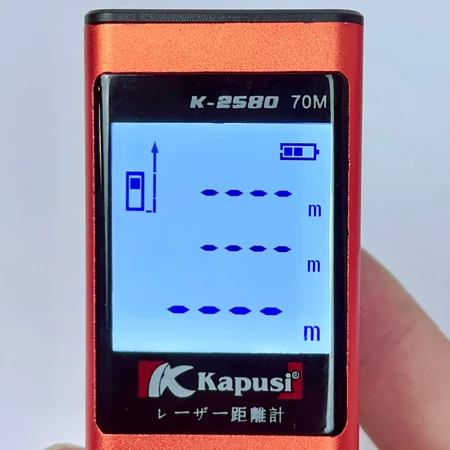 Thước đo khoảng cách laser 2 trong 1 Kapusi Japan.