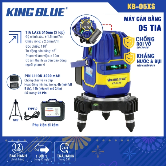Máy cân bằng Laser KB-05XS