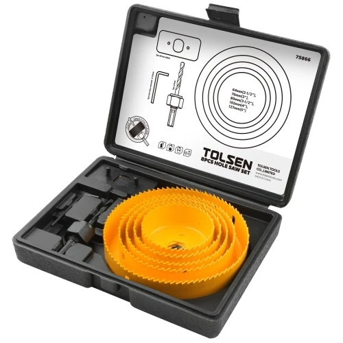 Bộ 16 vòng khoét lỗ lớn Tolsen 75867