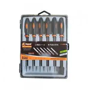 Bộ dũa 6 chi tiết hộp nhựa Kapusi K-3898