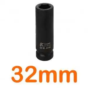 Khẩu đen dài 3/4" số 32 Kapusi K-5595