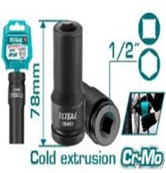 Đầu tuýp tác động sâu 1/2 inch 21mm THDIS12211L