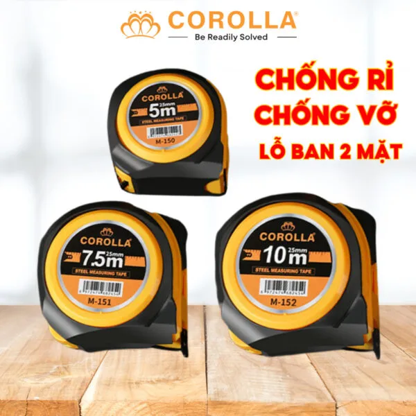 Thước cuộn cao cấp Corolla