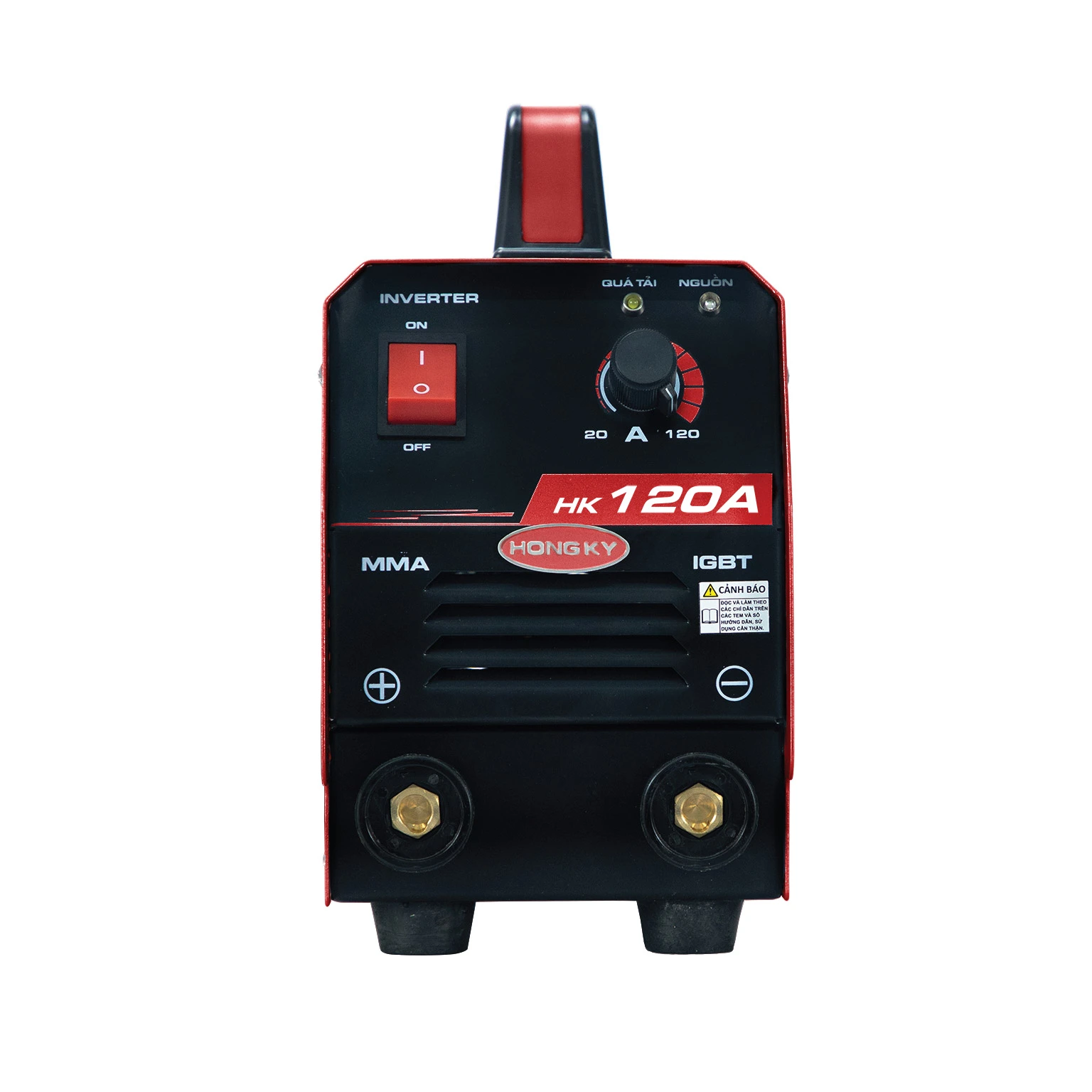 Máy hàn que MMA Inverter 120 Ampe 220V - HK120A