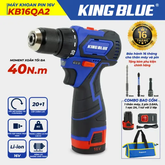 Máy Khoan Pin 16V KB16QA2