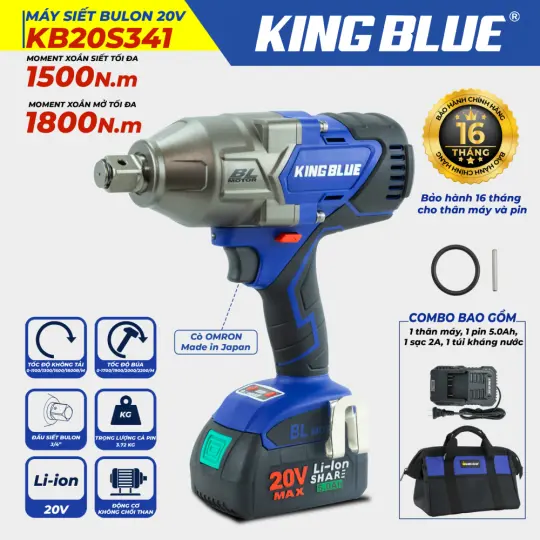 Máy Siết Bulon 20V KB20S341