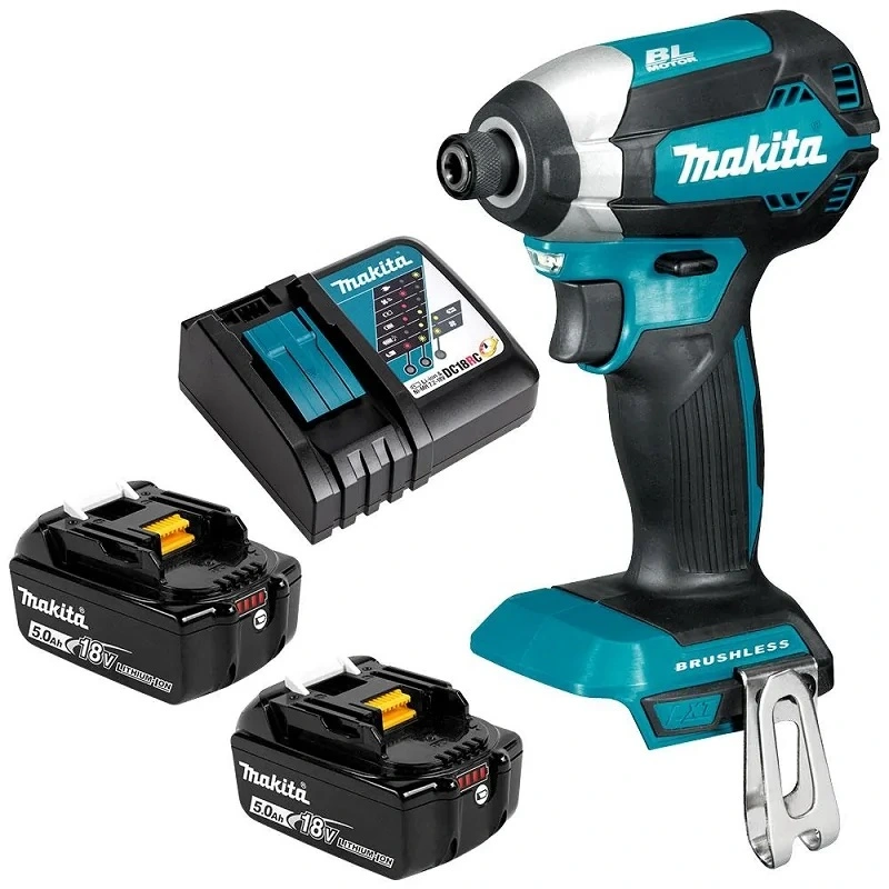 Máy vặn vít dùng pin Makita DTD153RTE (Sạc nhanh(DC18RC), 2 pin 5.0Ah