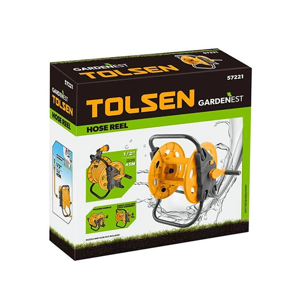 Rulô Cuộn Ống Nước Tolsen 57221 (1/2' x 45m) - Không Kèm Dây