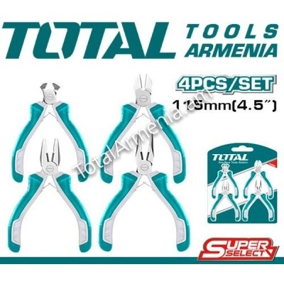 Bộ 4 kềm minni 4.5 inch