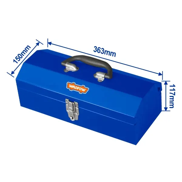 Hộp sắt đựng đồ nghề 363x150x117mm Wadfow WTB8A11