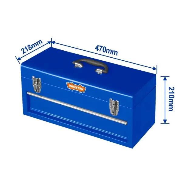 Hộp sắt đựng đồ nghề có ngăn kéo 470x218x210mm Wadfow WTB8A22