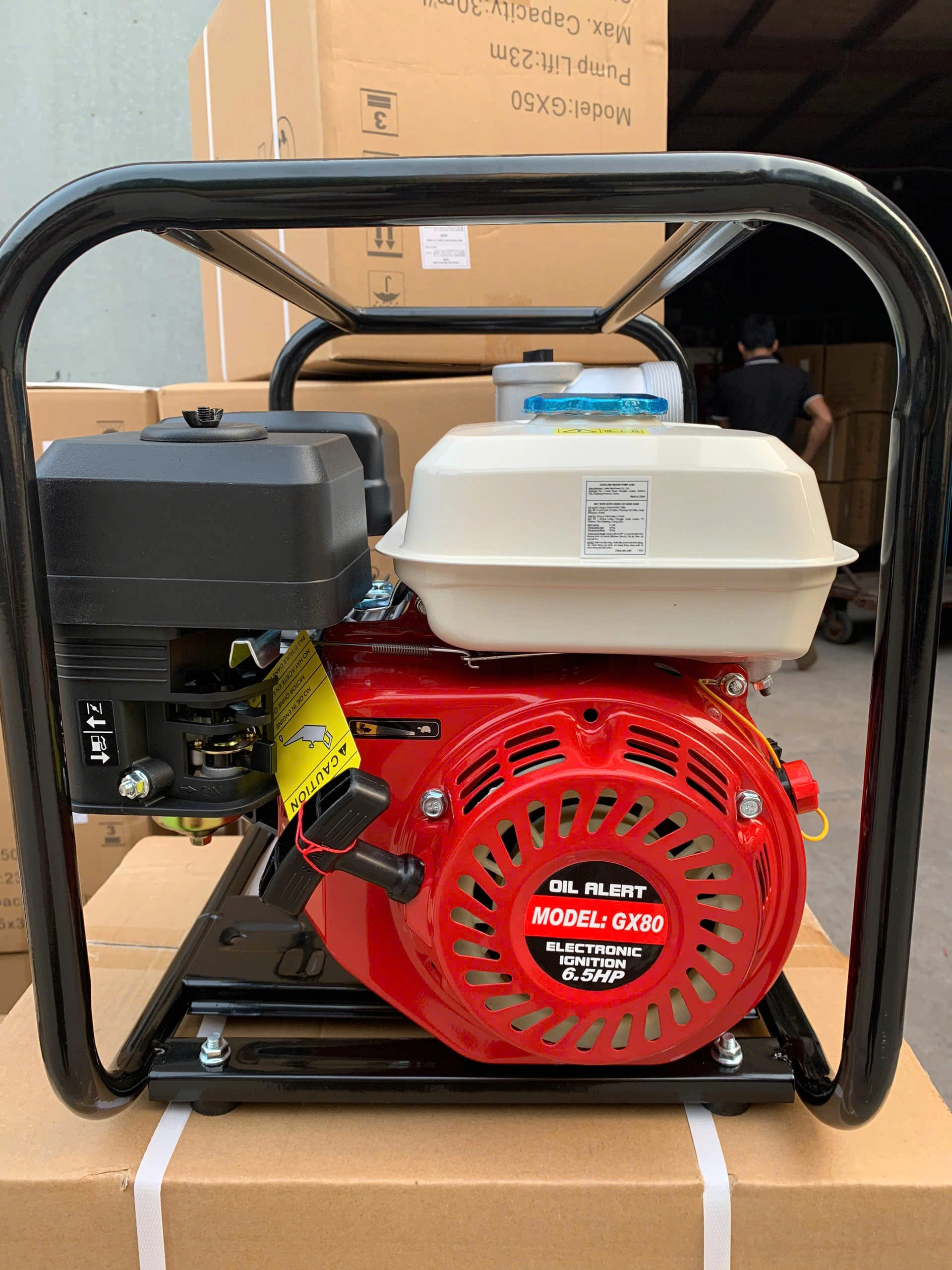 máy bơm xăng gx 80